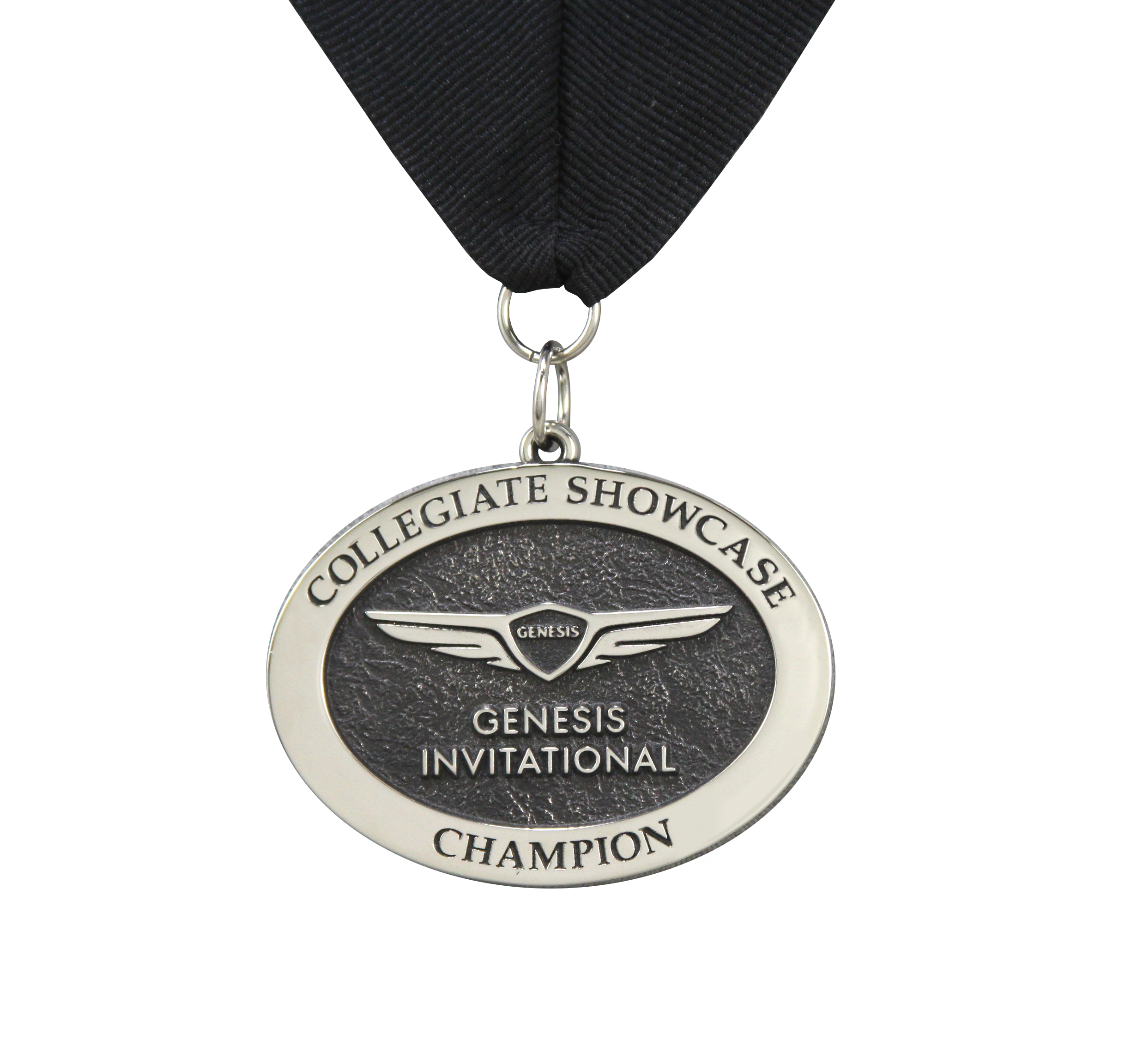 Champion Medal for Genesis Invitational Collegiate Showcase made by Malcolm DeMille